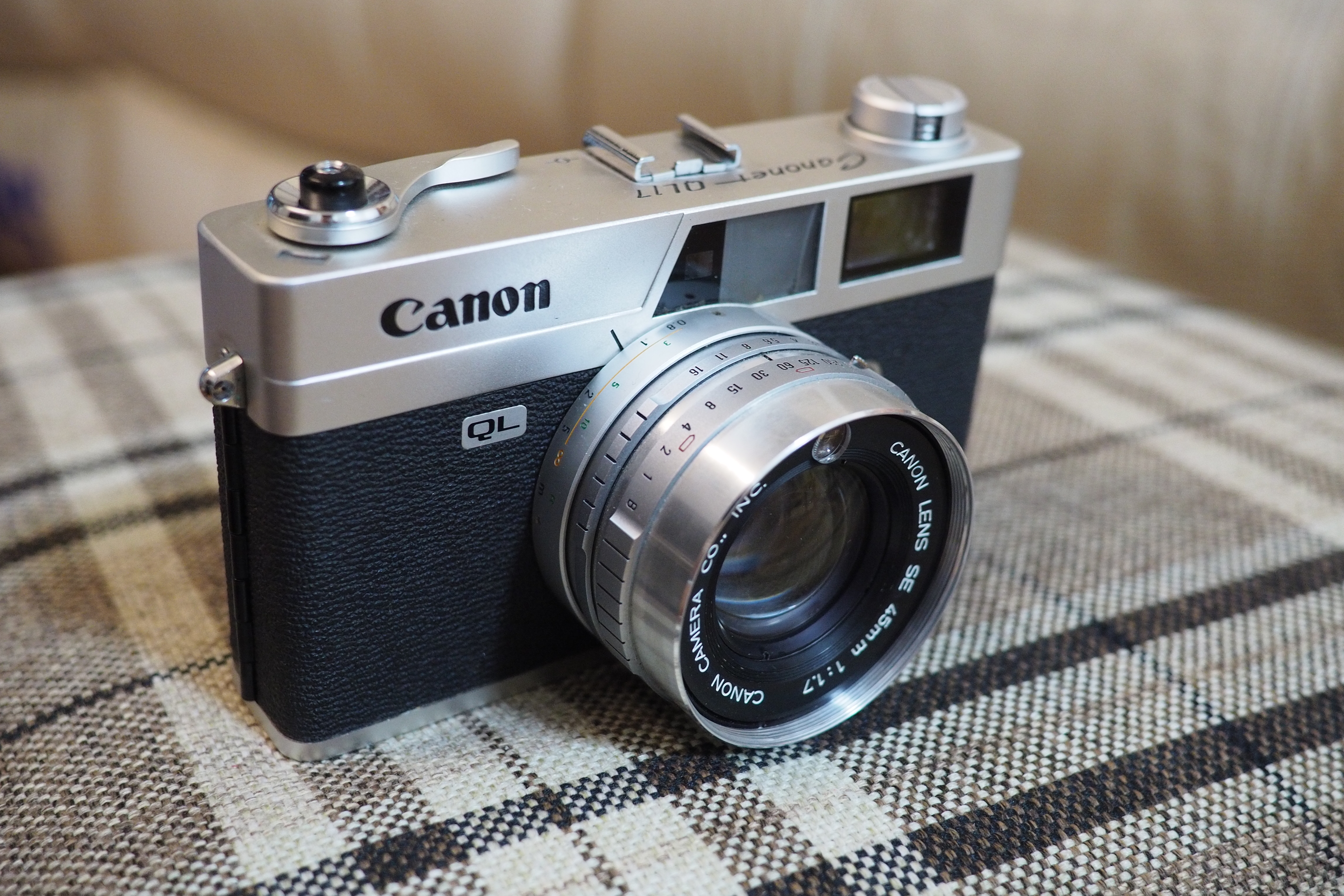 Took a year to shoot a roll with Canonet QL17 camera | Instax Magic